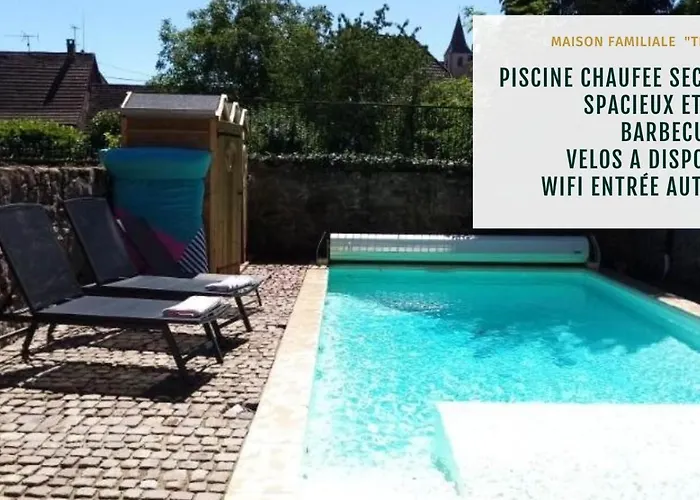 Gite Familiale Avec Piscine Hunawihr - Ribeauville