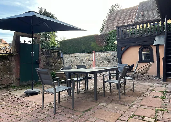 Gite Familiale Avec Piscine Hunawihr - Ribeauville